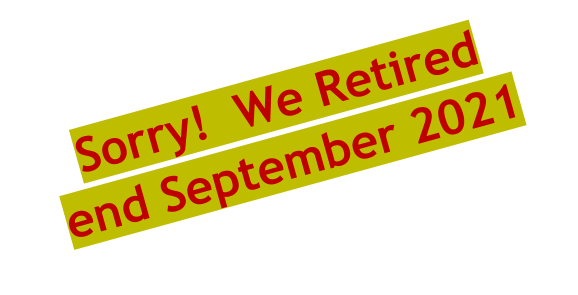 Sorry!  We Retiredend September 2021